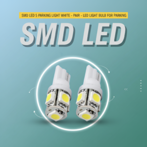 SMD LED 5 Parking Light White – Pair – Led Light Bulb For Parking | SMD Car I Exterior Lamps Parking Lights Car Accessories