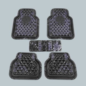 Crystal Universal Silicone Floor Mats Smoke Mix Design M1097B – Rubber Floor Mats | Car Mats | Vehicle Mats | Foot Mat For Car