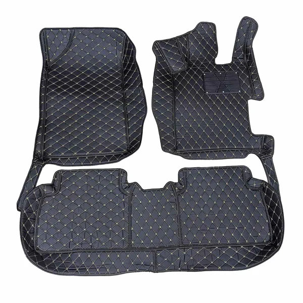 Toyota Corolla Cross 7D Floor Mats - Black - 3 Pcs 2020-2025