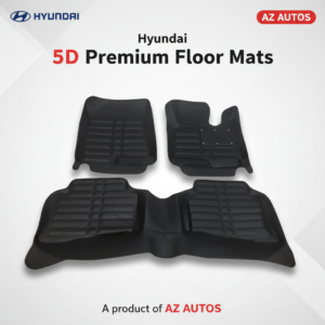 Hyundai Tucson 5D Custom Floor Mat Black 3 Pcs – Model 2020-2024