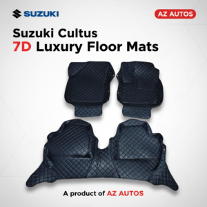 Suzuki Cultus New Model 7D Floor Mats Black 3 Pcs 2017-2025