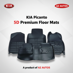 KIA Picanto 5D Floor Mat Black 3 Pcs – Model 2019-2024