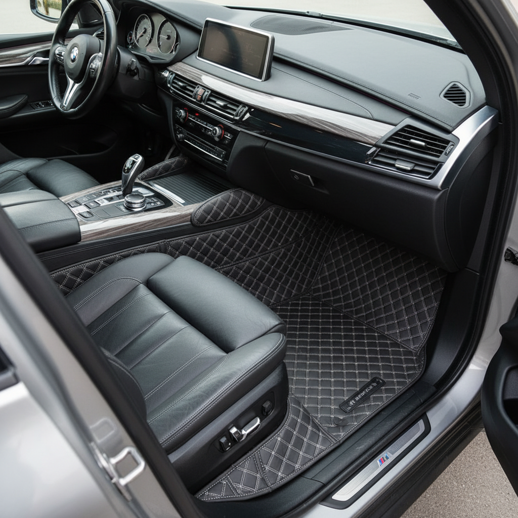 BMW X3 7D Floor Mats - Black - 3 Pcs Set - Model 2012-2018 HURRY! ONLY 3 LEFT IN STOCK.