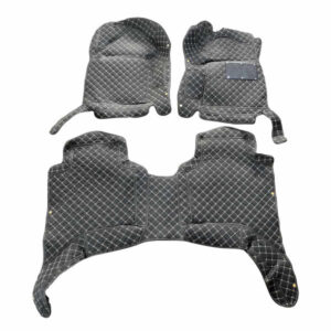 Toyota Hilux Revo/Rocco 7D Floor Mats – Black – 3 Pcs Set 2016-2025