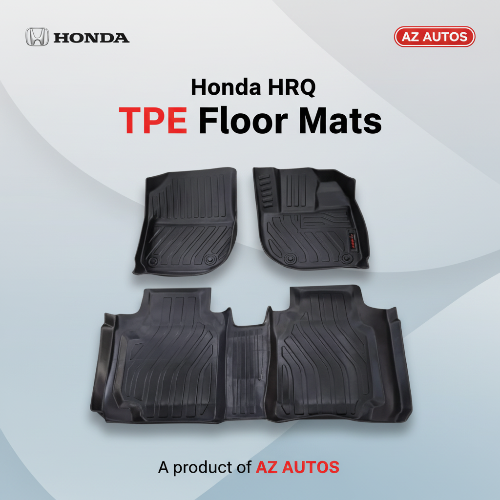 Honda HRV TPE Floor Mat Black - Model 2022-2024