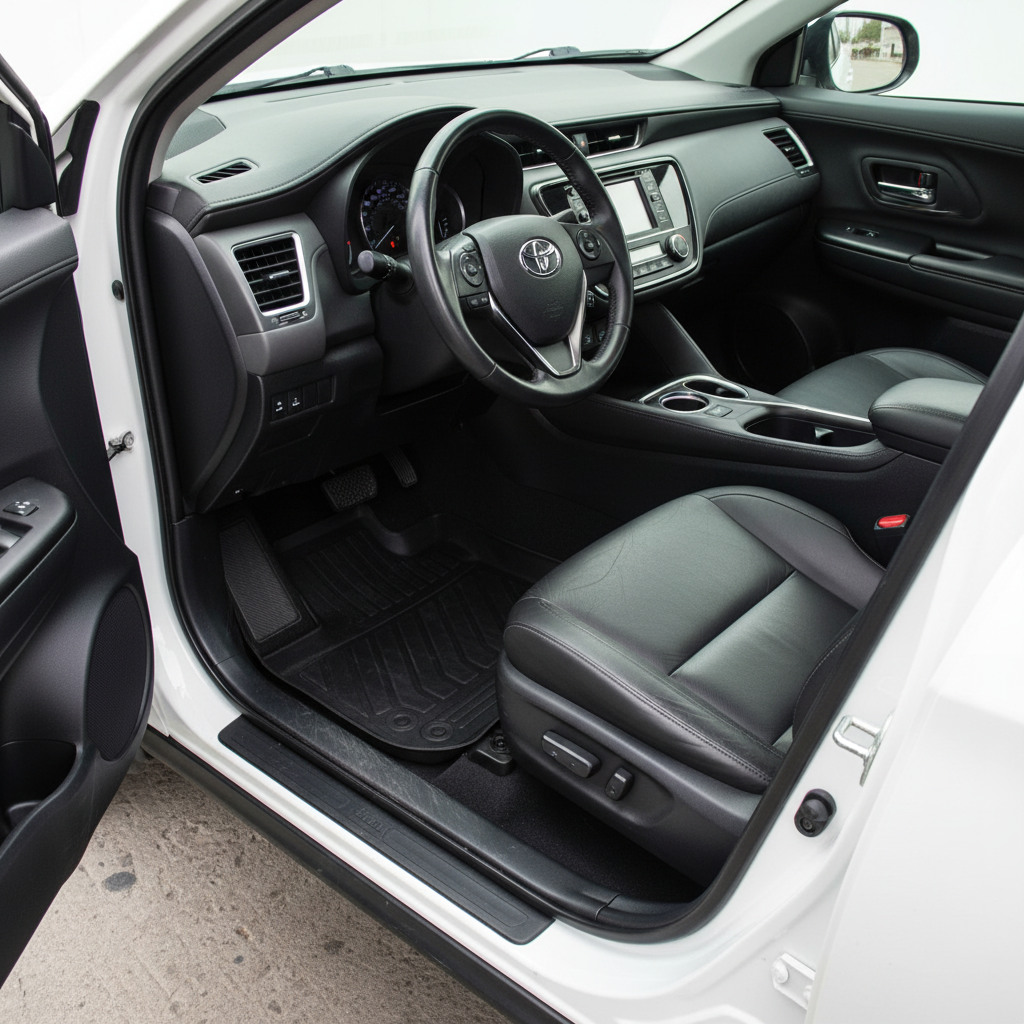 Honda HRV TPE Floor Mat Black - Model 2022-2024