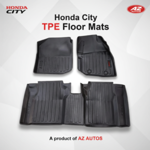 Honda City TPE Floor Mat Black 3 Pcs – Model 2009-2021