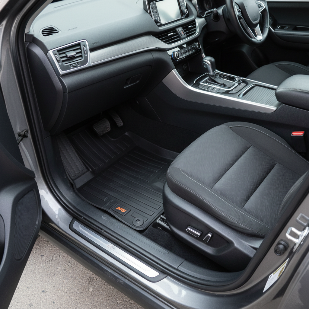 Haval H6 TPE Floor Mat Black 3 Pcs - Model 2021-2024