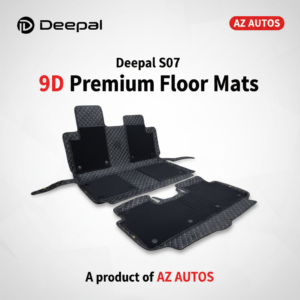 Deepal S07 9D Floor Mat Black With Black Grass – – Model 2024-2025