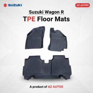 Suzuki Wagon R TPE Floor Mat Black 3 Pcs – Model 2014-2024