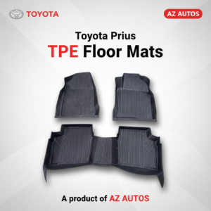 Toyota Prius TPE Floor Mat Black 3 Pcs – Model 2013-2014