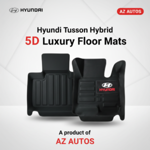Hyundai Tucson Hybrid 5D Floor Mats – Black 2025-2026