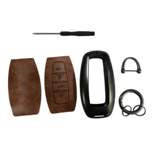 Haval 2025 Metal Key Shell With Brown Luxury Key Chain