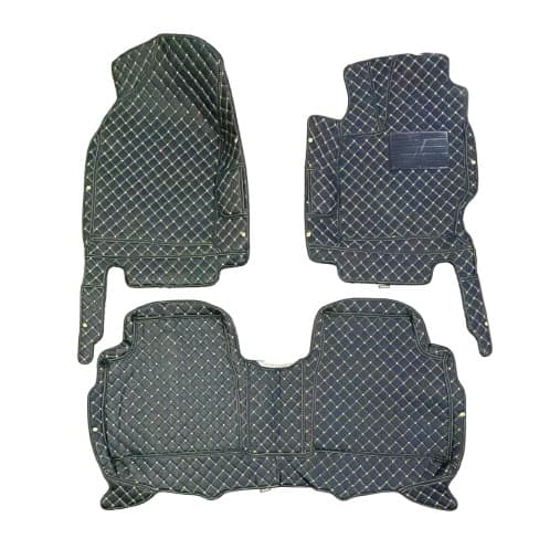 Toyota Corolla / Prius 7D Floor Mats - Black - 3 Pcs Set 2014-2025