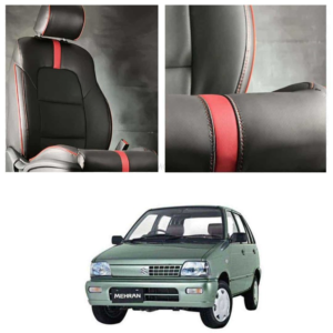 Suzuki Mehran Type R Black Red Seat Covers – Model 1988-2021