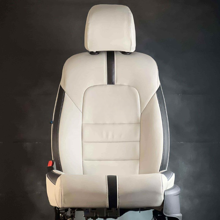 Toyota Corolla Type R Beige Black Seat Covers - Model 2008 -2014