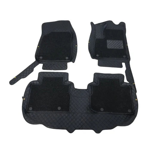 Jetour Dashing 9D Floor Mats Black with Black Grass 3 Pcs 2025-2026