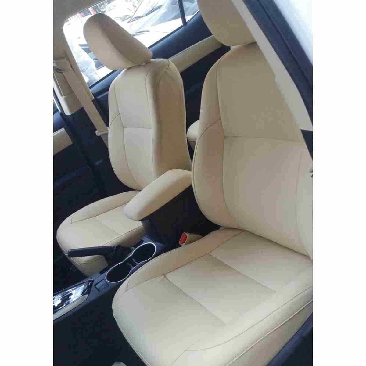 Seat Cover for Corolla 2014 to 2020 in Rexine