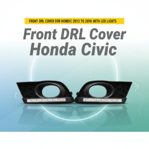 Front DRL Cover for Honda Civic 2013 to 2016 with LED Lights