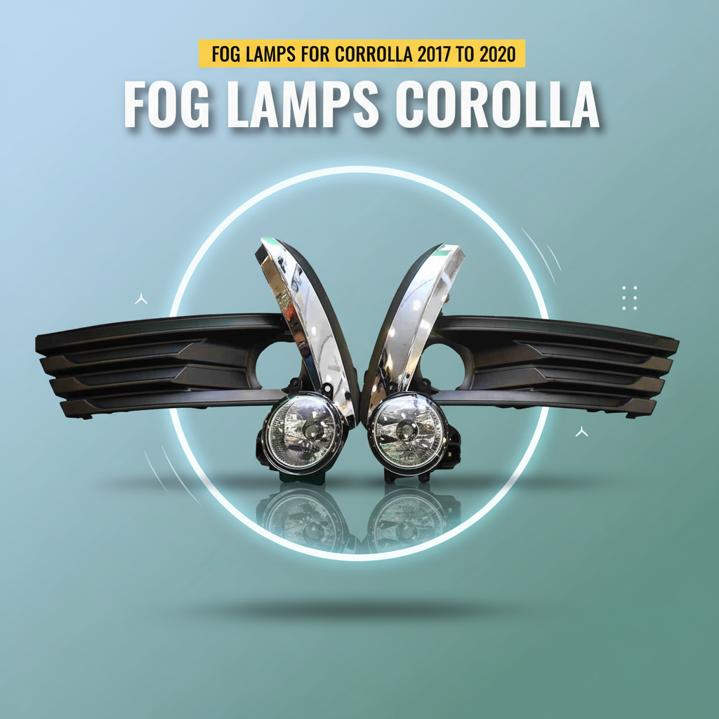Fog Lamps for Corolla 2017 to 2020