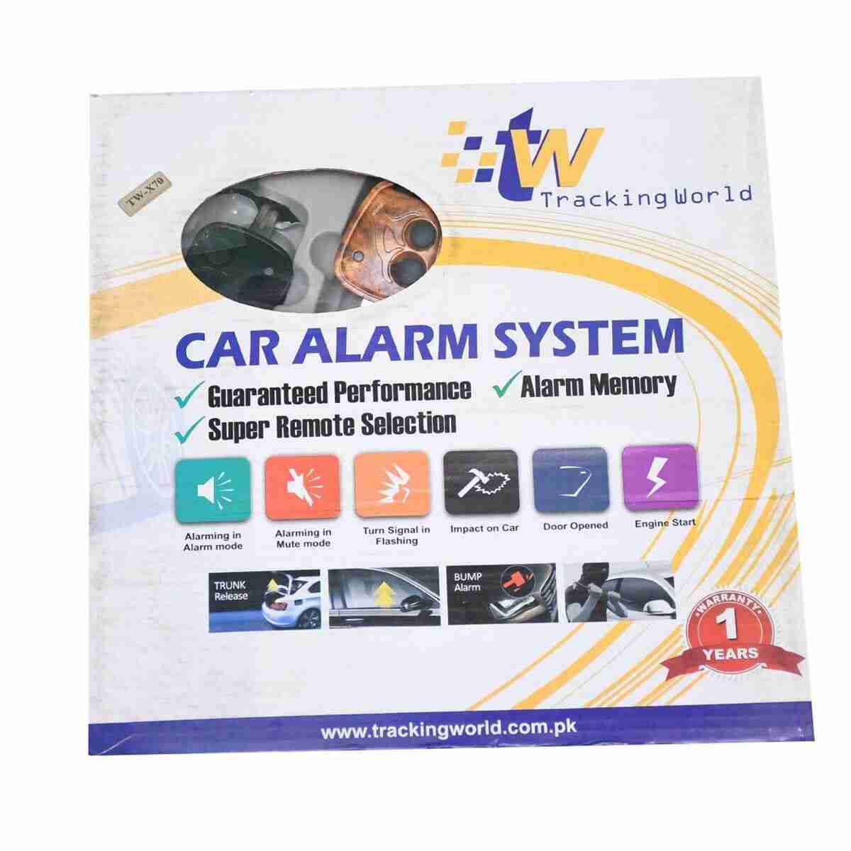 Tracking World Car Security System