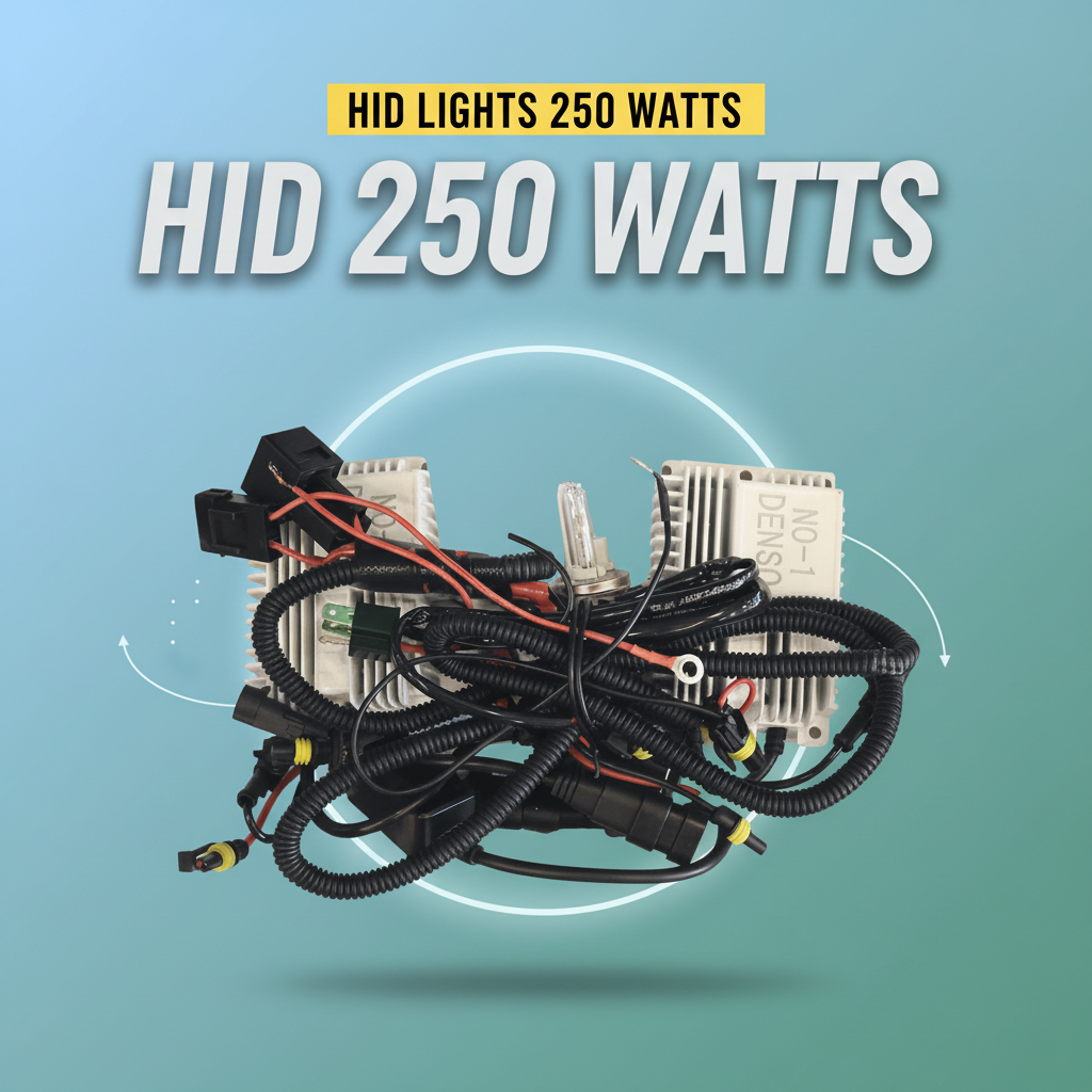 HID Lights 250 Watts