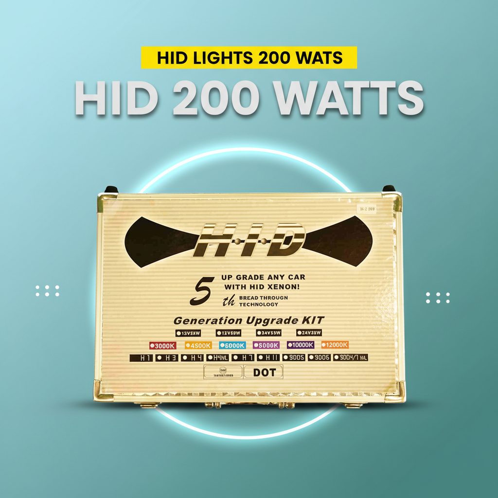 HID Lights 200 Watts
