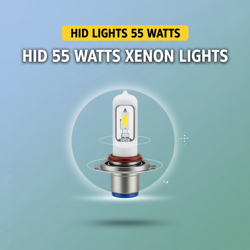 HID Lights 55 Watts