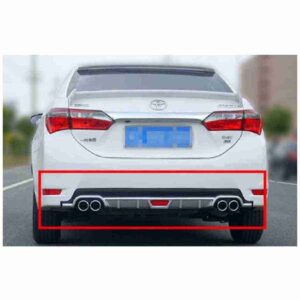 Back Bumper Diffuser Corolla 2014 to 2019