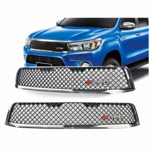 Front TRD Grill Chrome Mesh for Toyota Hilux Revo 2016 to 2020