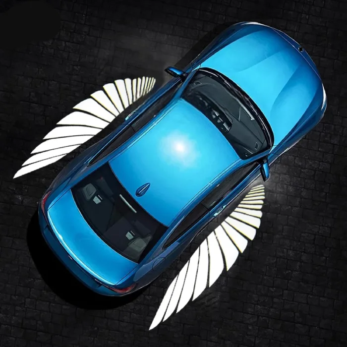 Angel Wings Light For Car Side Mirror Universal 2Pcs