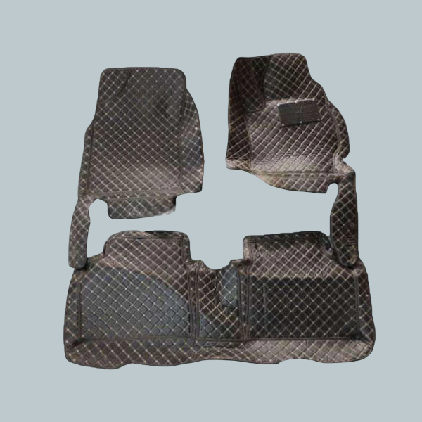 Toyota Axio 7D Floor Mats - Black - 3 Pcs Set - Model 2012-2019