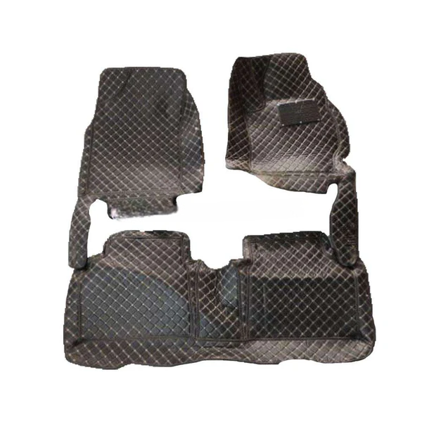 Toyota Axio 7D Floor Mats - Black - 3 Pcs Set - Model 2012-2019