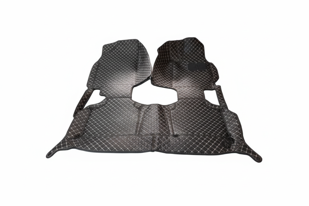 Toyota Camry 7D Floor Mats - Black - 3 Pcs Set - Model 2011-2018