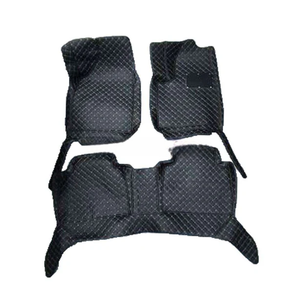 MG HS 7D Floor Mats Black 2020-2025 - 3 Pcs Set
