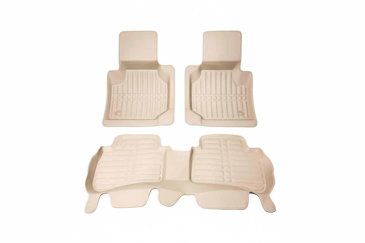 Honda BRV 5D Floor Mat Beige 3 Pcs - Model 2017-2021