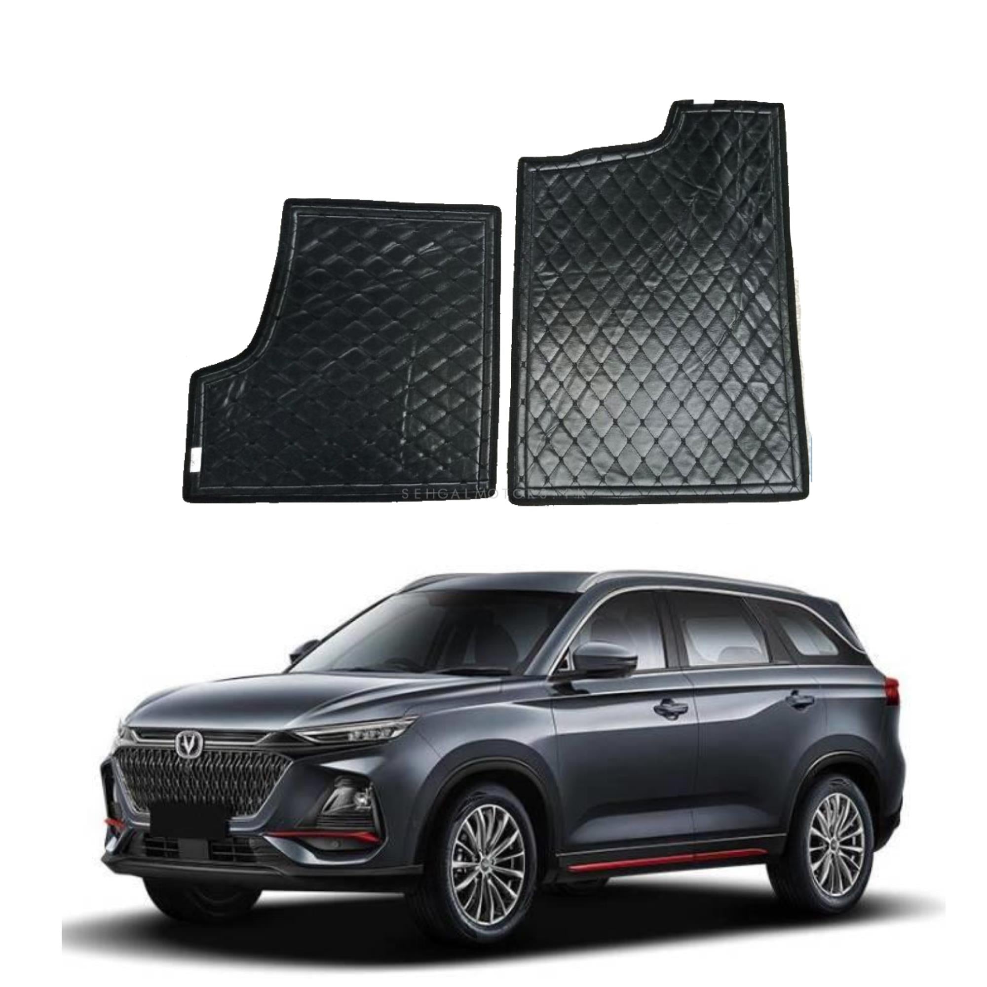 Changan Oshan X7 Back Seat Eco Mats Black (2PC) – Model 2022-2023