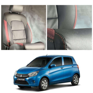 Suzuki Cultus Breathable Black Red Seat Covers – Model 2017-2021
