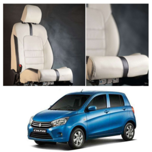 Suzuki Cultus Type R Beige Black Seat Covers – Model 2017-2021