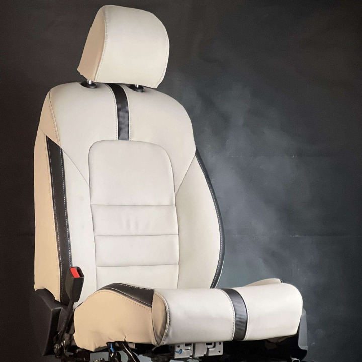 Suzuki Alto Type R Beige Black Seat Covers - Model 2019-2021
