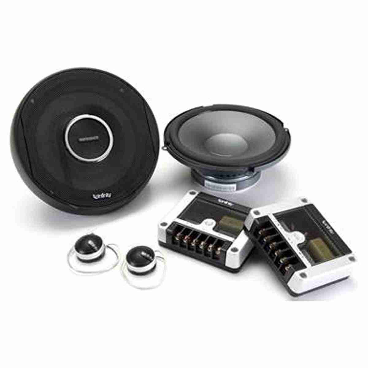 Infinity REF6520CX 2-Way Component System (With Edge-Driven Textile Tweeters – Pair,6.5″ 540W Reference Series)