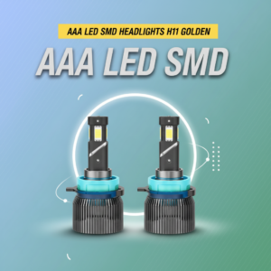 AAA LED SMD HEADLIGHTS H11 Golden