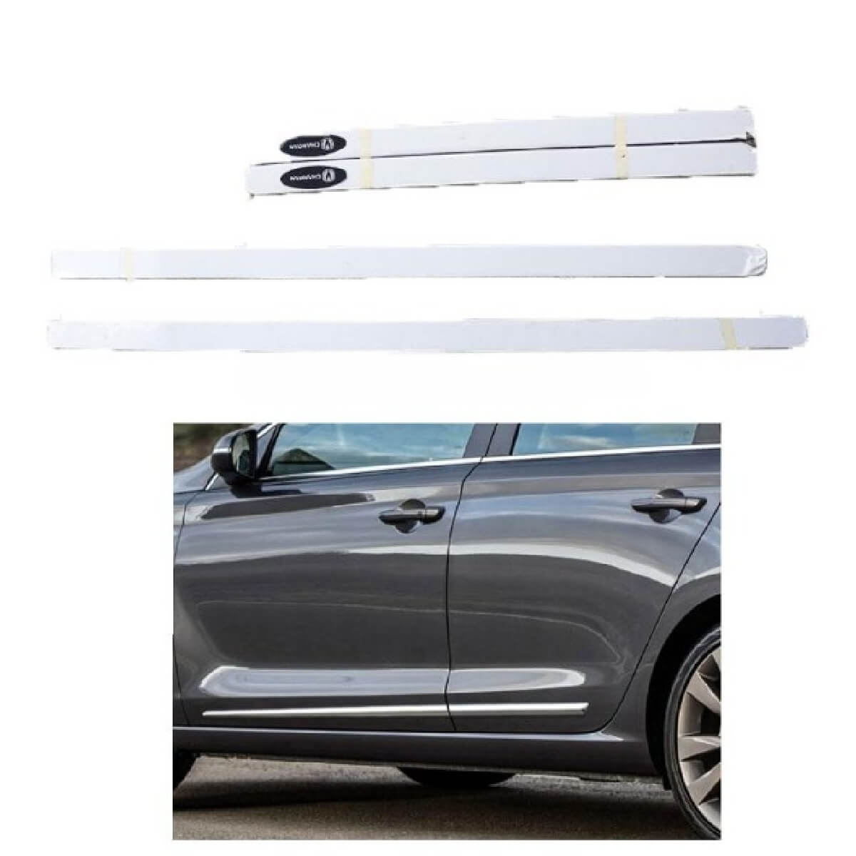 Alsvin Door Moulding Chrome Model 2021 to 2022