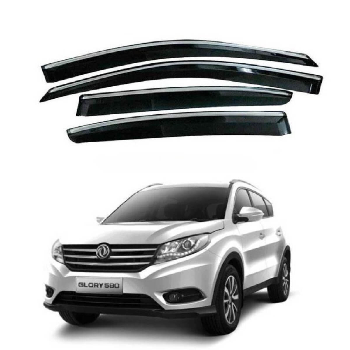 Glory Air Press Sun Visor With Chrome Model 2018 to 2021