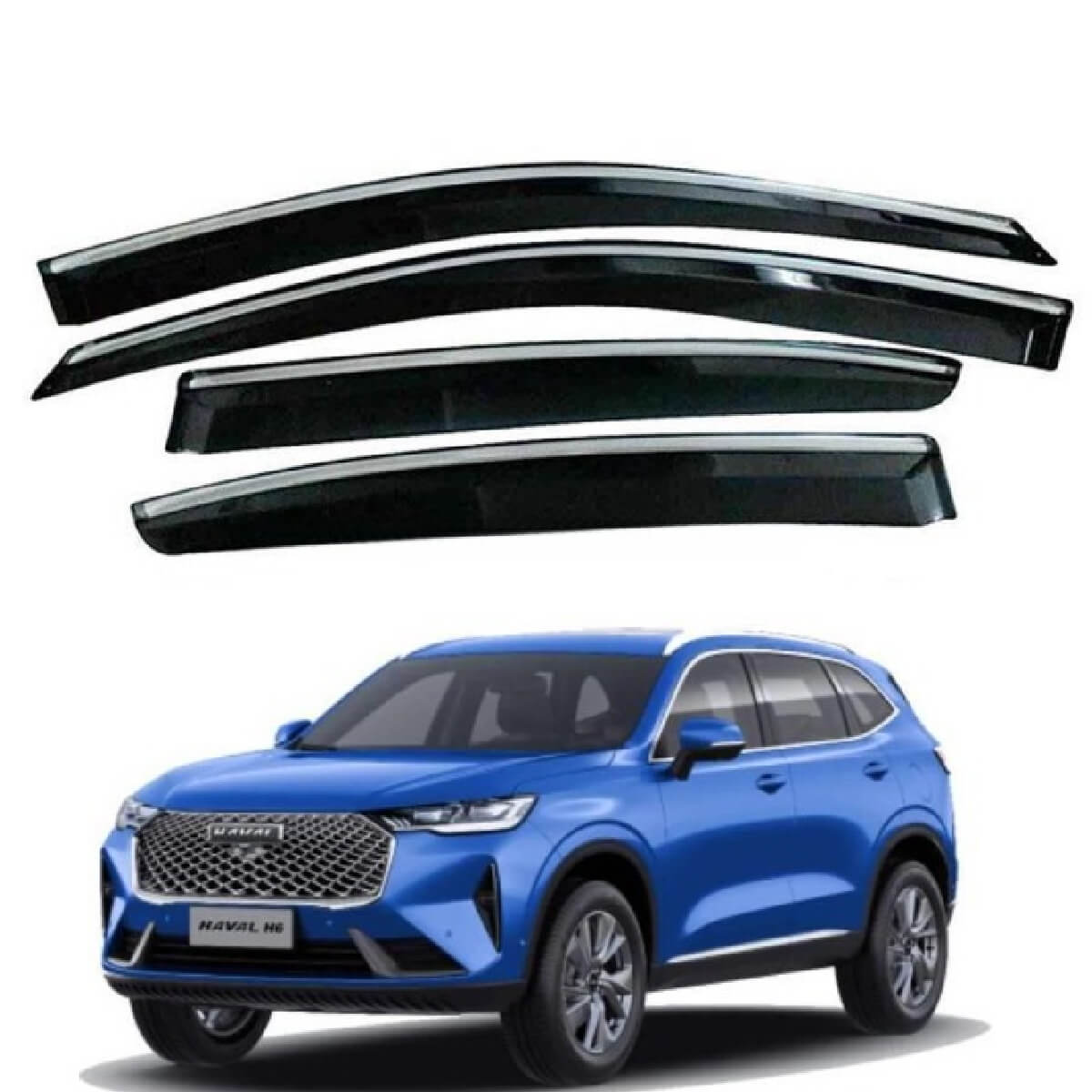 Haval Jolion TXR Air Press Sun Visor Chrome 2021 to 2022