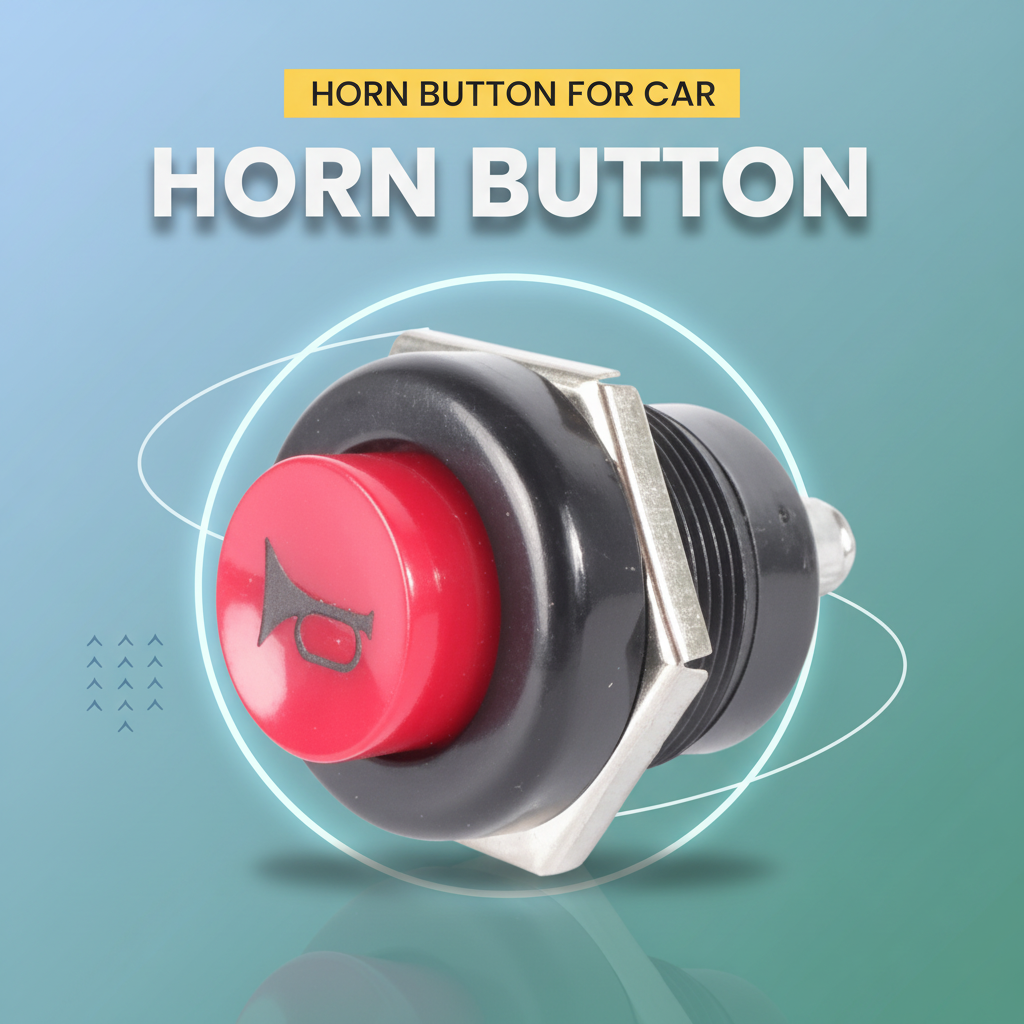 Horn button for car