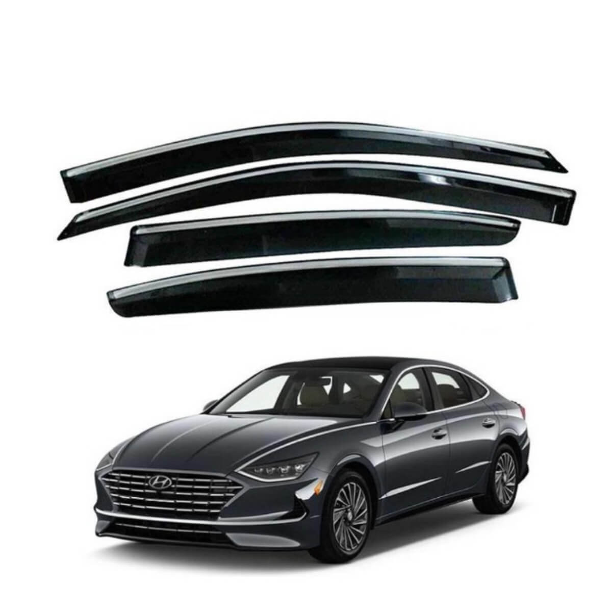 Hyundai Sonata TXR Air Press Sun Visor With Chrome 2021 to 2022