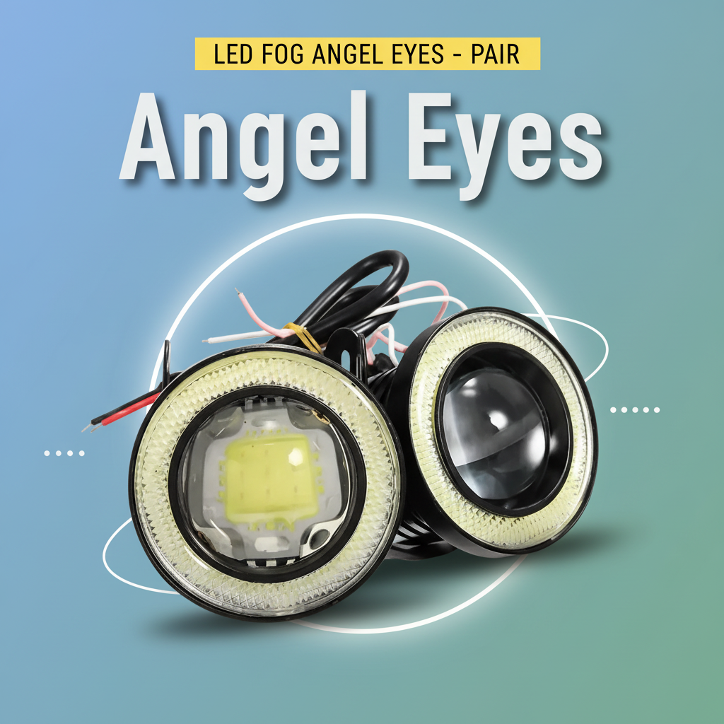 LED Fog Angel Eyes – Pair