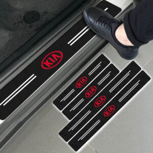 Car Door Sill Plate Sticker Cover protection For KIA