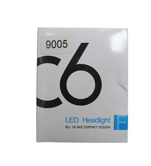 C6 LED Headlight Bulb H4 For Car (Set of 2pcs)